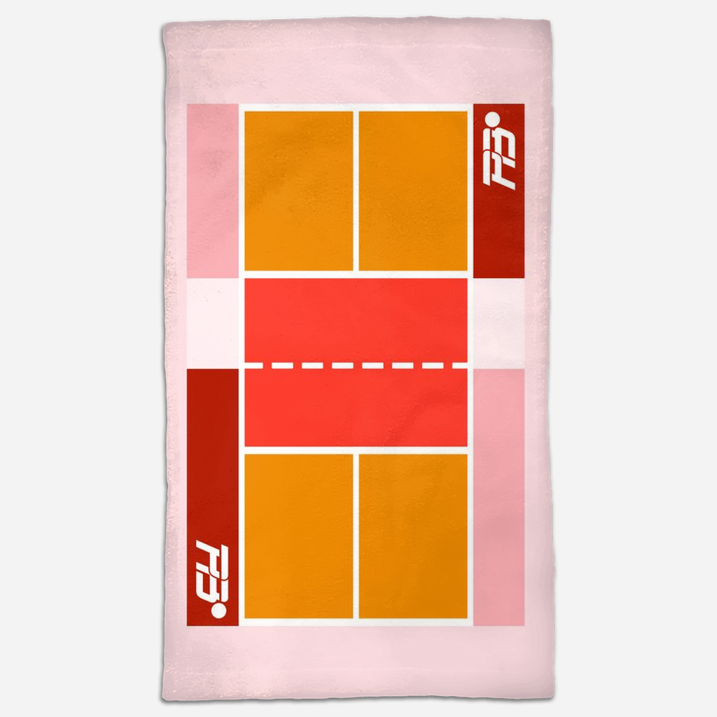 HAND TOWEL - RED COURT