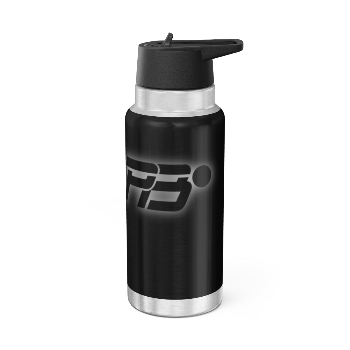 32 OZ DOUBLE-WALL STAINLESS STEEL WATER BOTTLE - BLACK