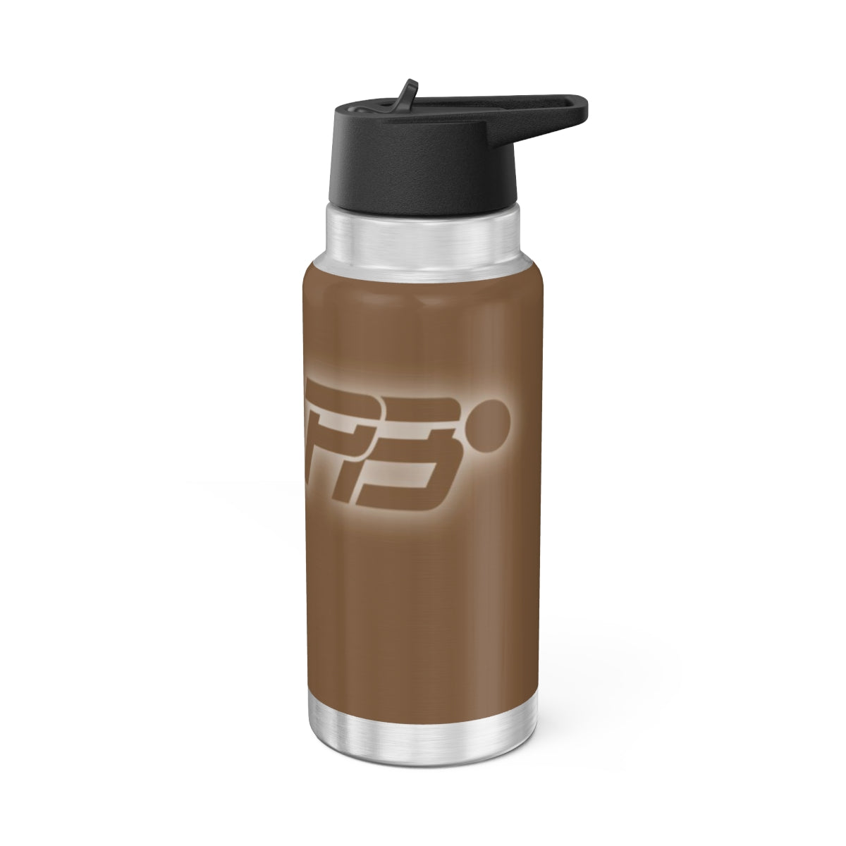 32 OZ DOUBLE-WALL STAINLESS STEEL WATER BOTTLE - BROWN