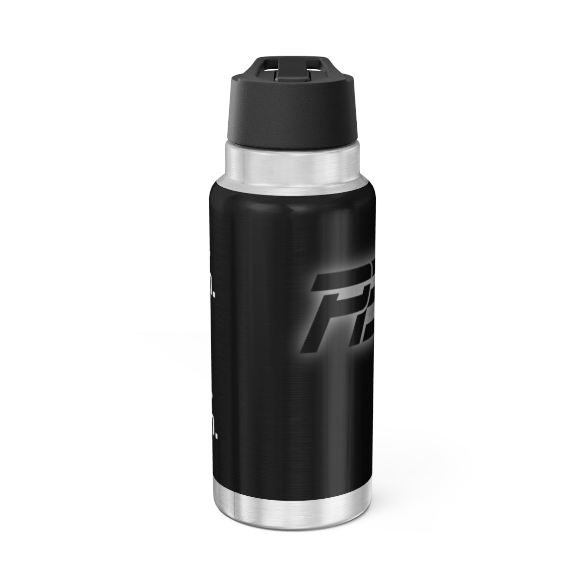 32 OZ DOUBLE-WALL STAINLESS STEEL WATER BOTTLE - BLACK