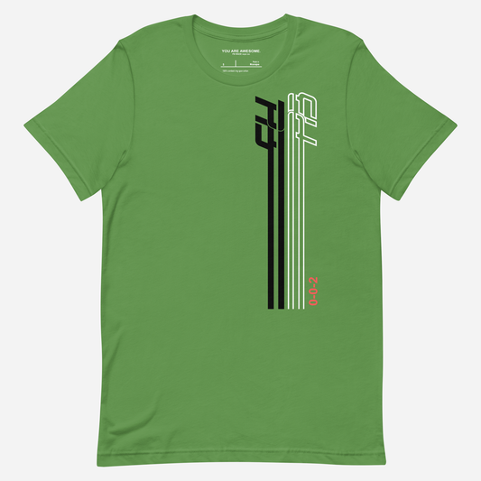 SOFT COTTON TSHIRT - GREEN ECHO