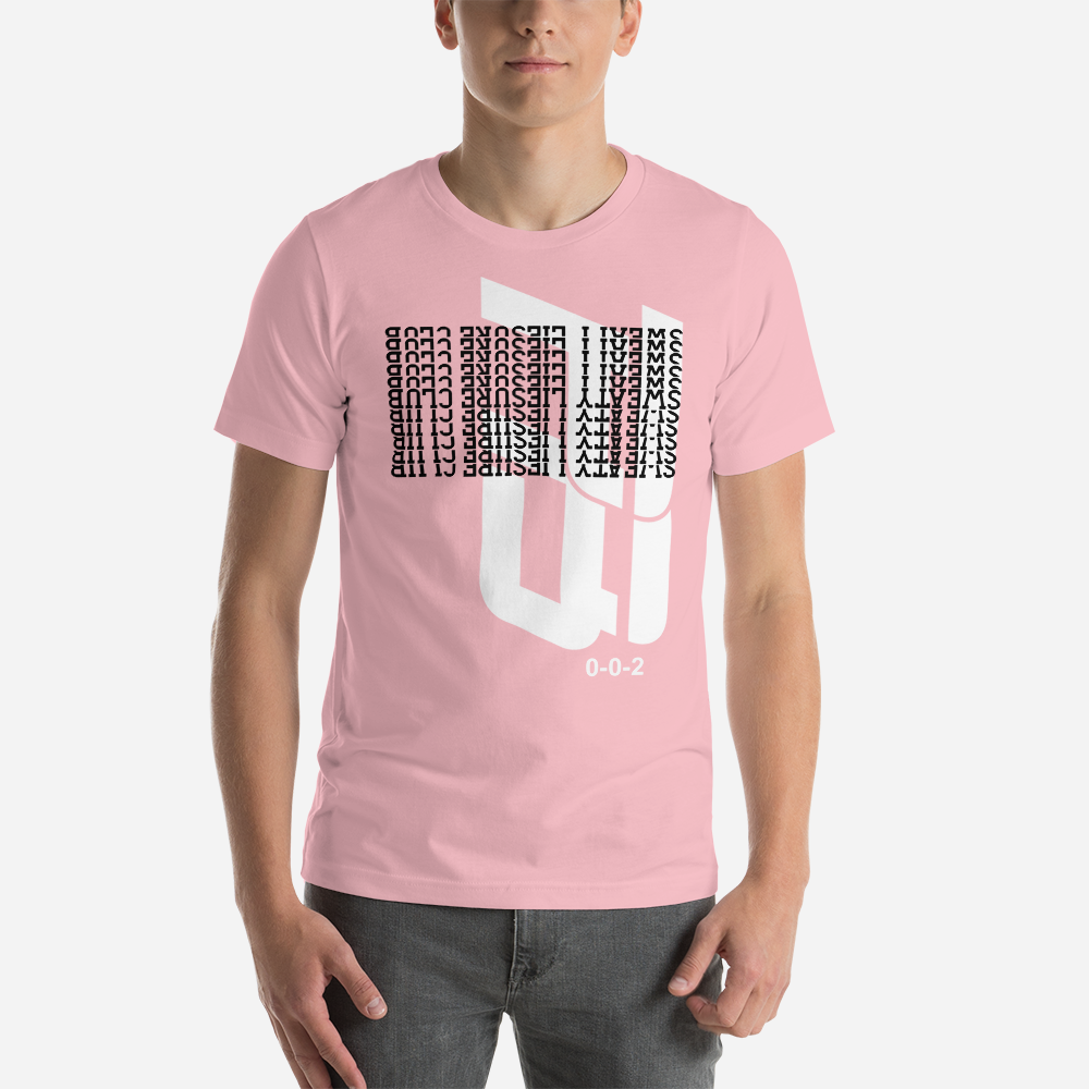 SOFT COTTON TSHIRT - PINK SWEATY LEISURE