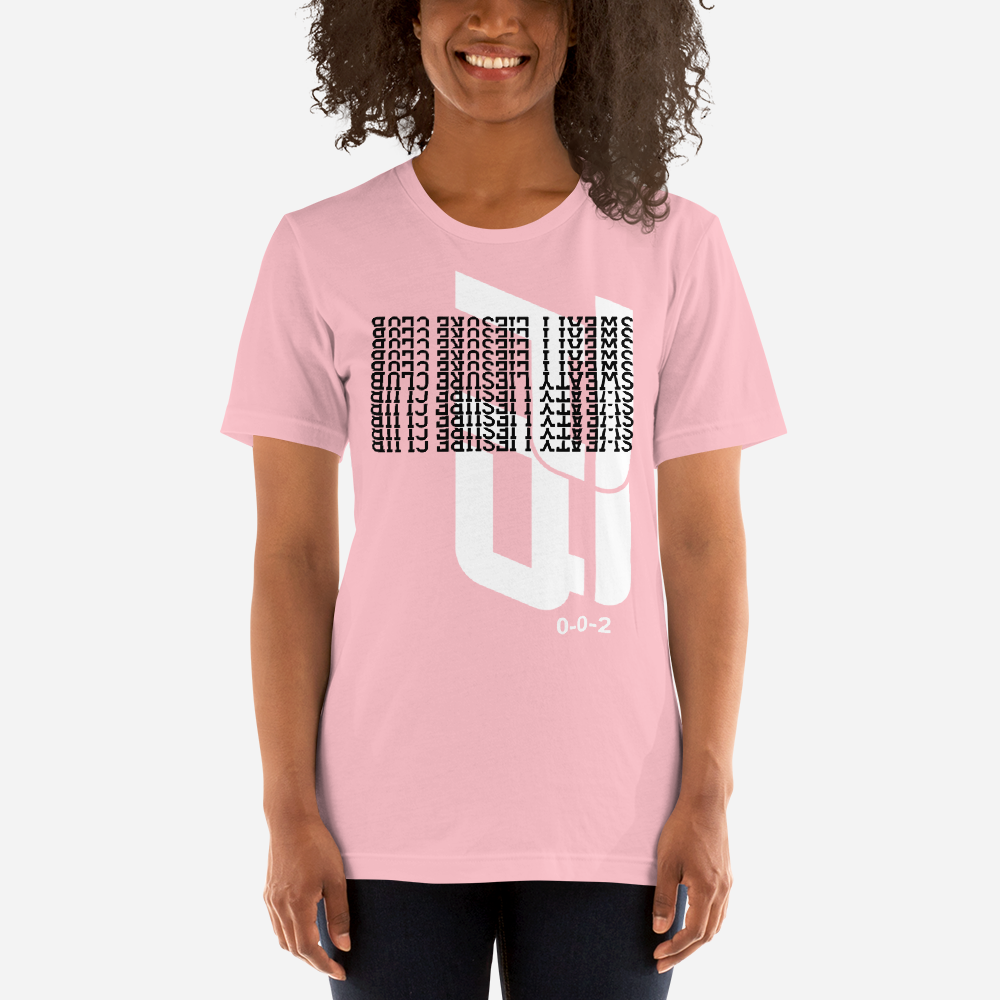 SOFT COTTON TSHIRT - PINK SWEATY LEISURE