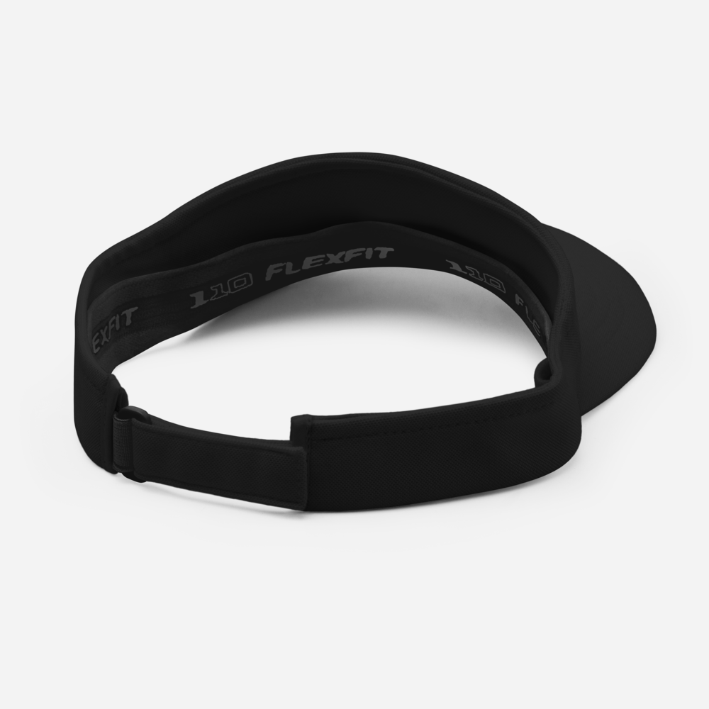 EMBROIDERED VISOR - PB BLACK